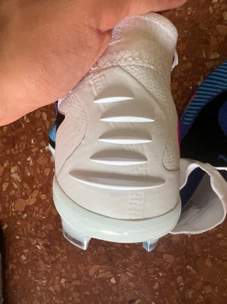Botas de fútbol Nike Phantom Azules/Rosadas