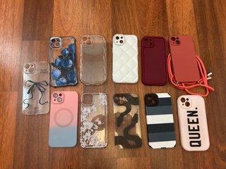 Lote 11 Carcasas iPhone 14 Plus