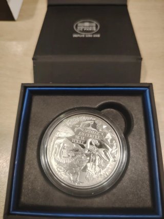 Moneda Plata 10€ BE 2025 L'Art de la Plume