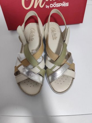 Sandalias OHLALA confort mujer talla 38,