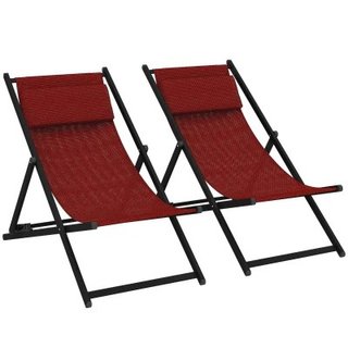 Outsunny Sedie da esterno 100cm x 60cm x 85cm Ross