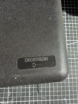Maletín rígido Decathlon negro