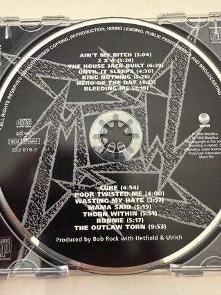 CD Metallica Load Heavy Metal