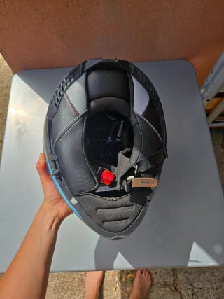 Casco LS2 Azul y Negro