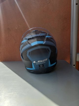 Casco LS2 Azul y Negro