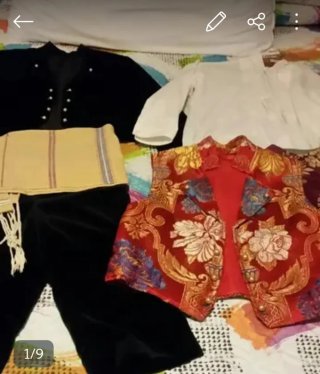 Traje Fallera Niña 7 años y Niño 11