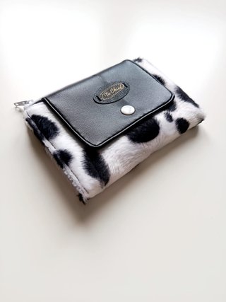Cartera ARTESANAL NUEVA - Billetera Pelo Dalmata