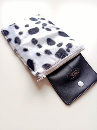 Cartera ARTESANAL NUEVA - Billetera Pelo Dalmata