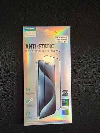 ONEMAX Anti-Static Full Glue Glass iPhone 16