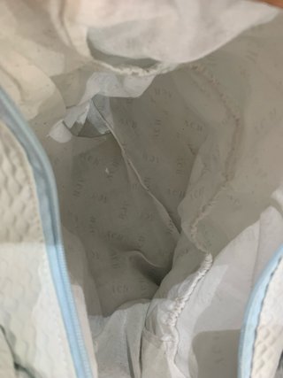 Bolso para carrito de bebé azul