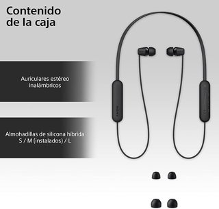 Auriculares Sony Inalámbricos Negros/Grises