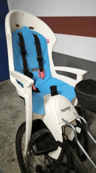 Hamax Smiley Silla Portabebés Bicicleta