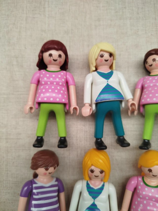 Lote Playmobil Chicas embarazadas
