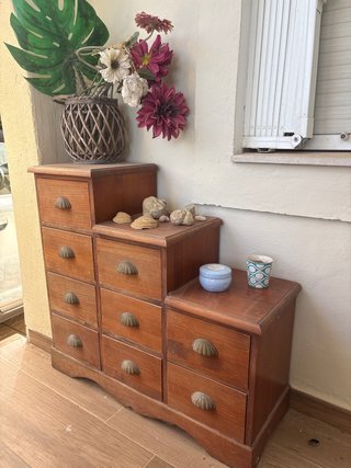 Cajonera Escalera Madera