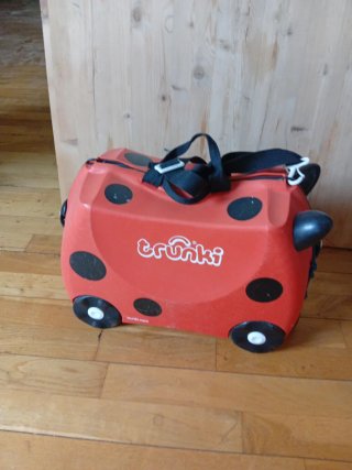 Maleta infantil Trunki roja