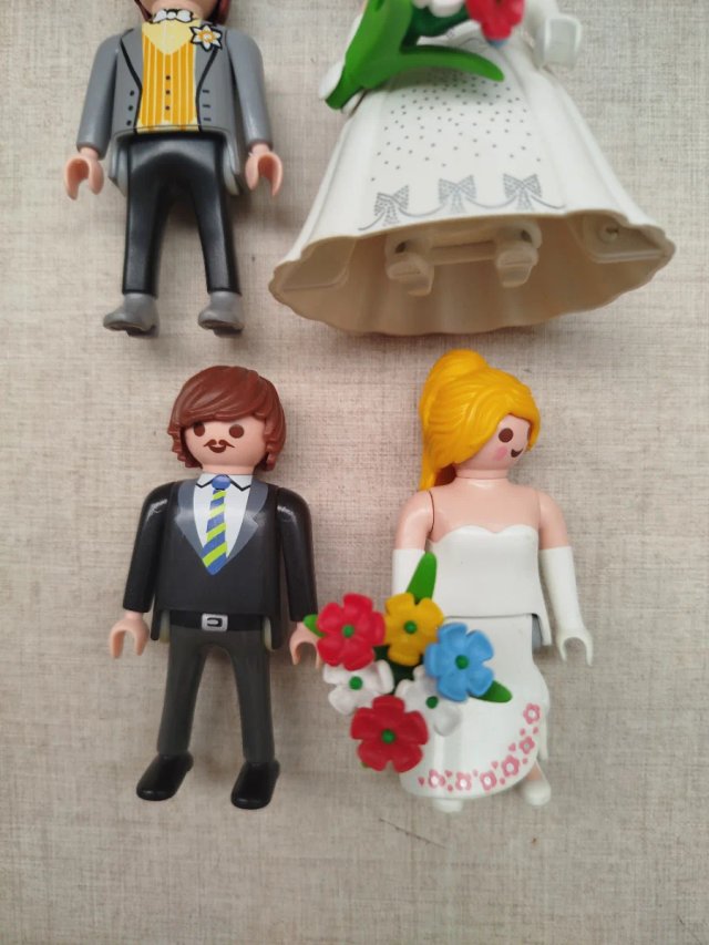 Lote Playmobil Novios y Padrinos
