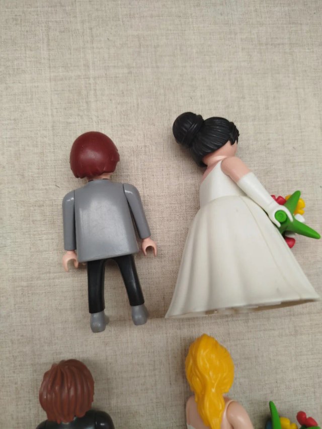 Lote Playmobil Novios y Padrinos