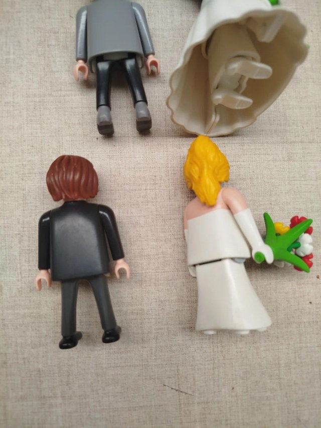 Lote Playmobil Novios y Padrinos