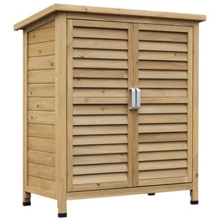 Casetta da Giardino in Legno di Abete con Tetto in