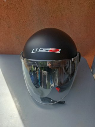 Casco LS2 OF518.21 Midway Matt Black S NUEVO