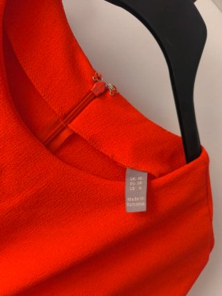Vestido naranja talla M