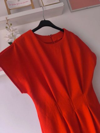 Vestido naranja talla M