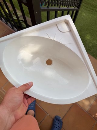 Lavabo Esquinero Camper/Autocaravana
