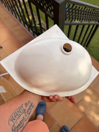 Lavabo Esquinero Camper/Autocaravana