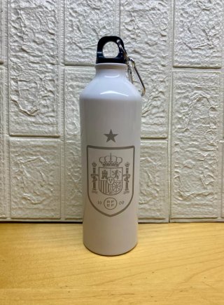 Botella aluminio Selección Española 750ml Blanca