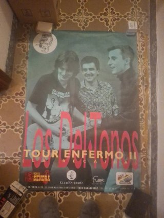 Cartel Los Del-Tonos Tour Enfermo II