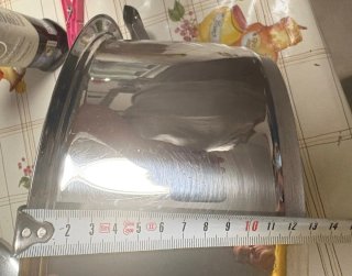 Olla AMC y vaporera 28 cm. No INDUCCIÓN