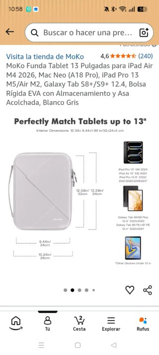 Custodia MOKO per Tablet/iPad
