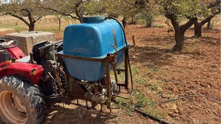 Cuba sulfatar para  tractor de 200 litros