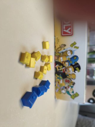 Casas Monopoly Simpsons (Amarillas y Azules)