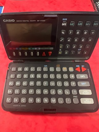 Casio SF-4100 32KB Agenda Electrónica