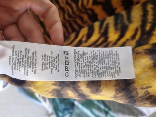 Camisola DKNY Animal Print con Etiqueta