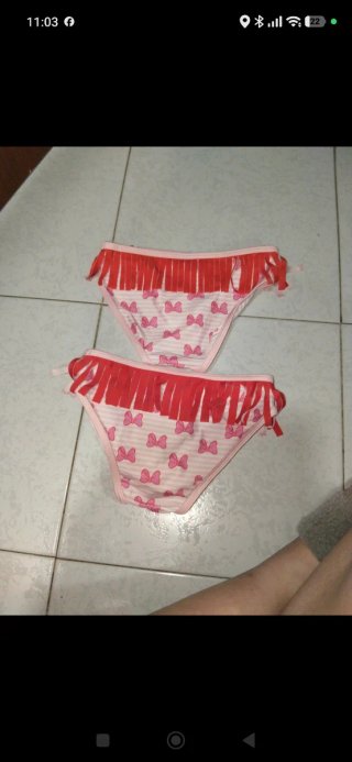 Braga bikini niña Minnie