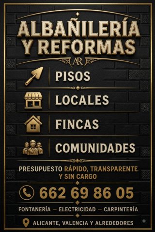 Reformas y albanileria