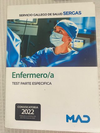 Enfermero test parte especifica sergas