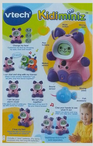 Kidiminiz Kidicat VTech Juguete Interactivo