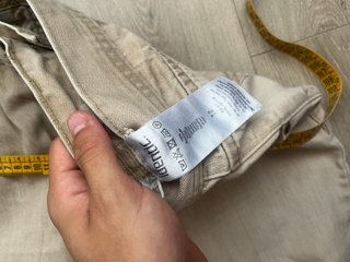Vaqueros Rectos Identic Vintage Y2K Beige W34