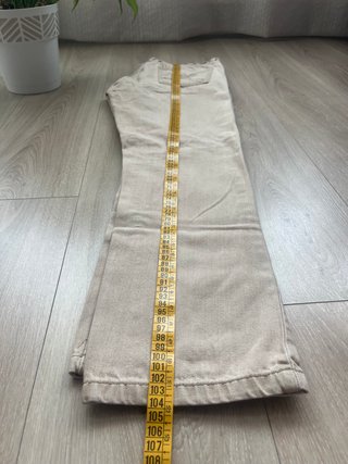 Vaqueros Rectos Identic Vintage Y2K Beige W34
