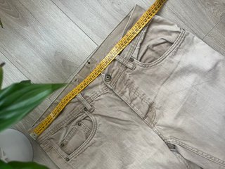 Vaqueros Rectos Identic Vintage Y2K Beige W34