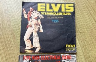 Elvis - Steamroller Blues / Fool Single