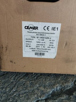 Motor Eléctrico CEMER