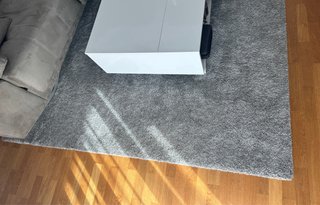Alfombra Salón Gris Poliéster