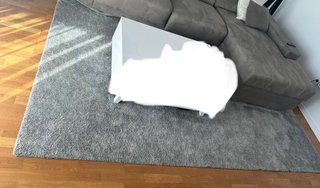 Alfombra Salón Gris Poliéster