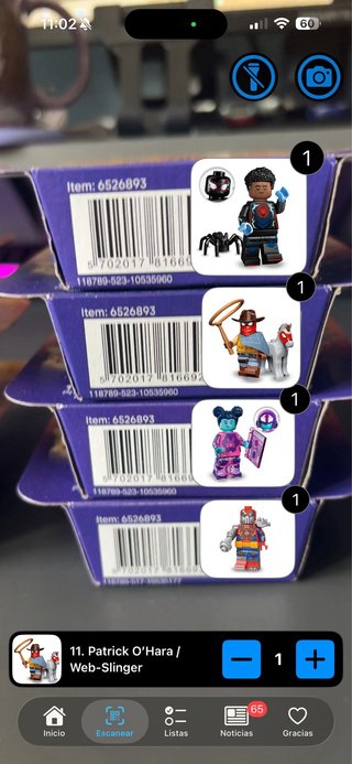 Lego Minifiguras Spider-Man 71050