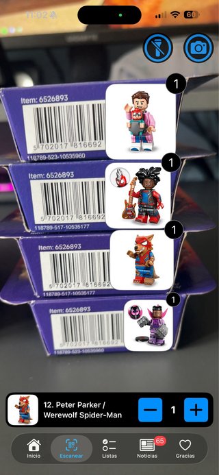 Lego Minifiguras Spider-Man 71050