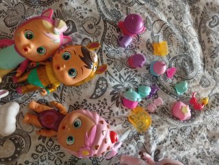 Lote Bebés Llorones y Accesorios